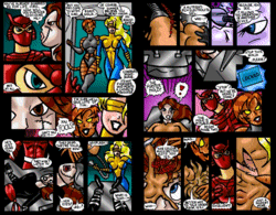 Pacific Defenders Adventures #30, Pages 4-5